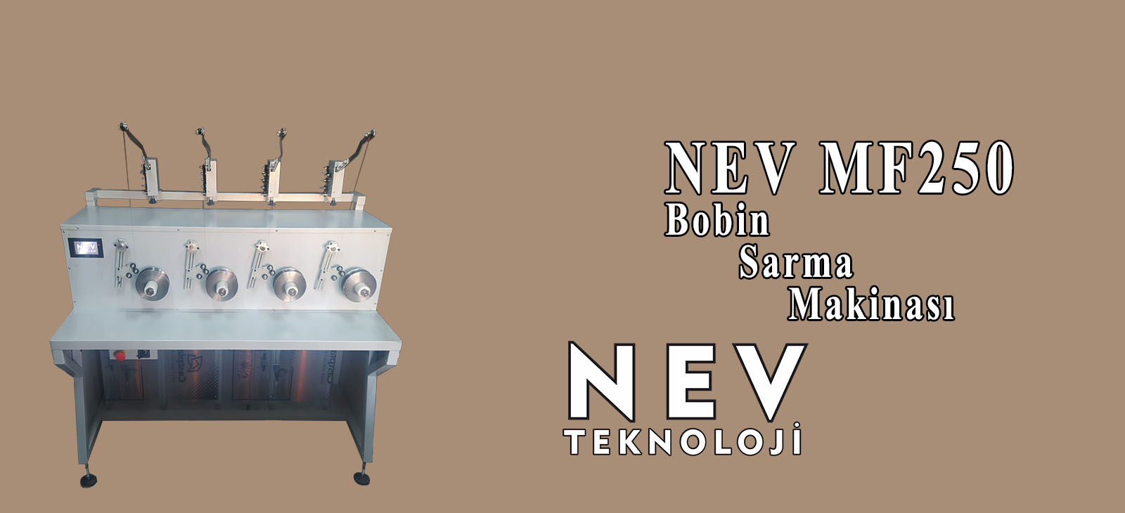 Bobin sarma makinası nev teknoloji