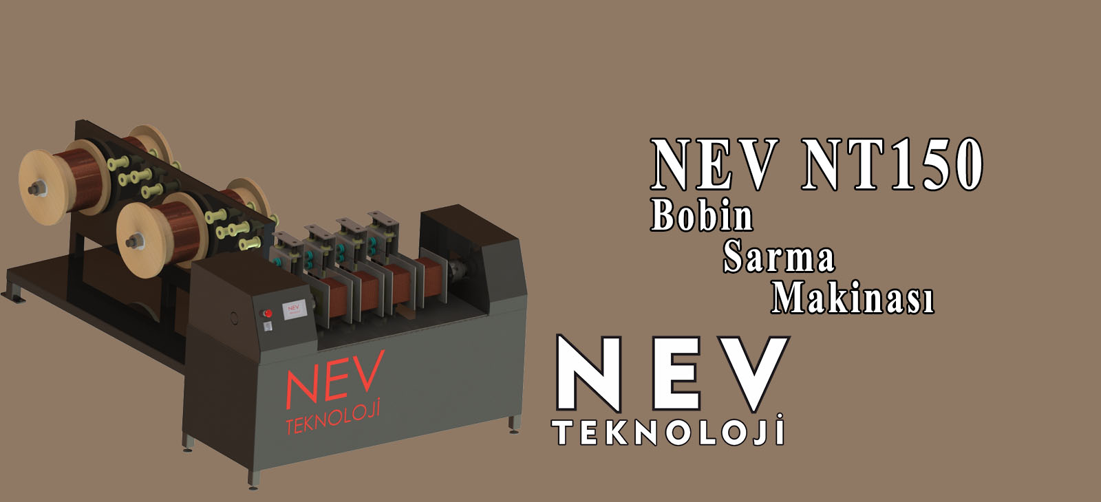 Bobin sarma makinası nev teknoloji