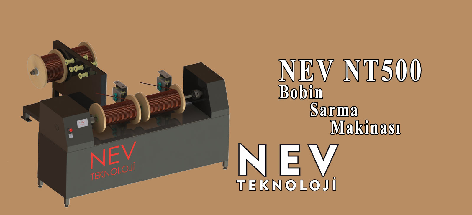Bobin sarma makinası nev teknoloji
