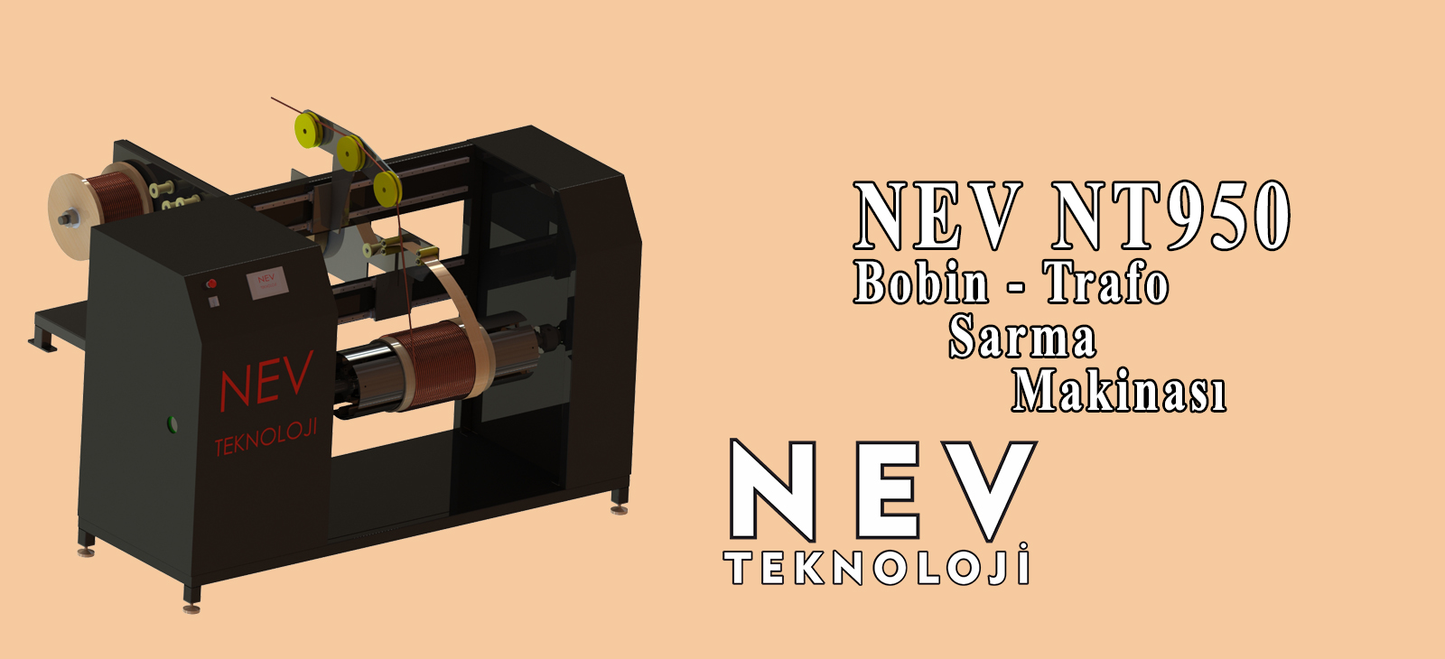 Bobin sarma makinası nev teknoloji