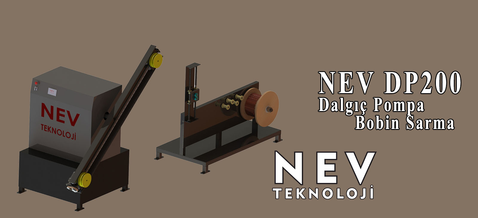 Bobin sarma makinası nev teknoloji