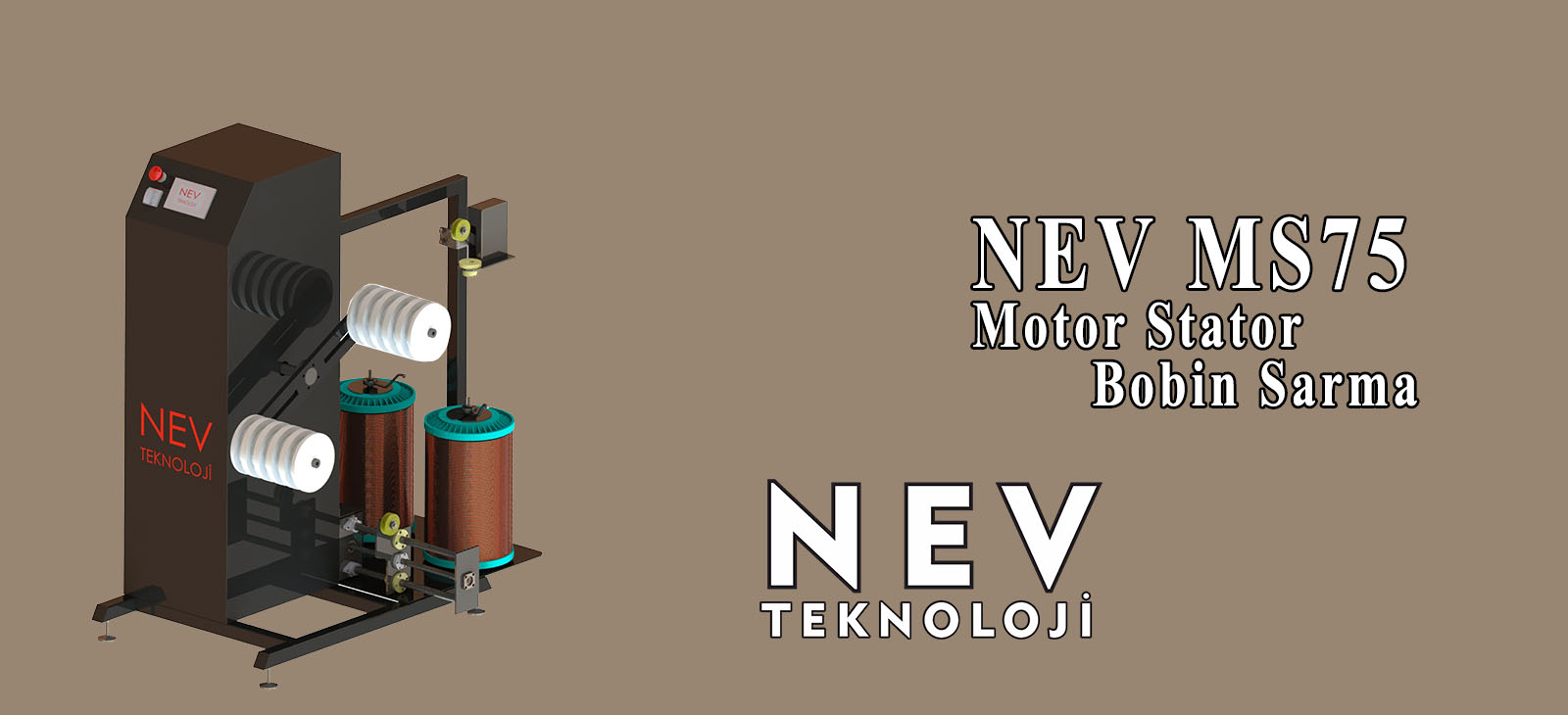 Bobin sarma makinası nev teknoloji