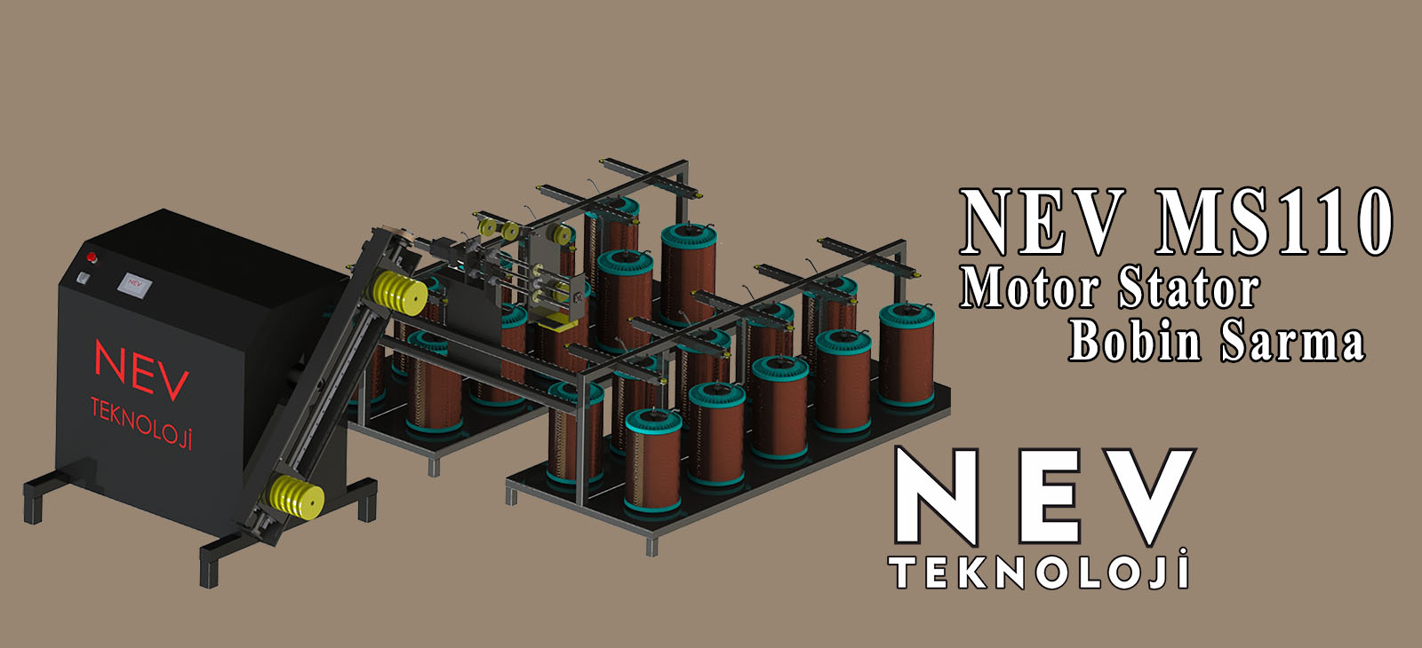 Bobin sarma makinası nev teknoloji